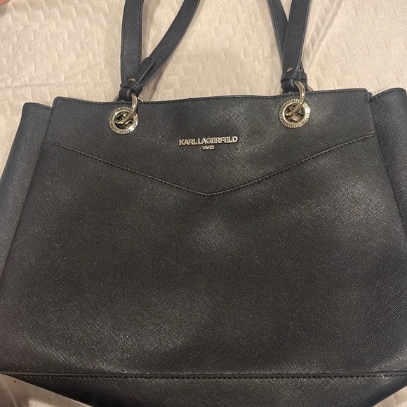 Karl Lagerfeld Handbag - Black - Picture 1 of 7